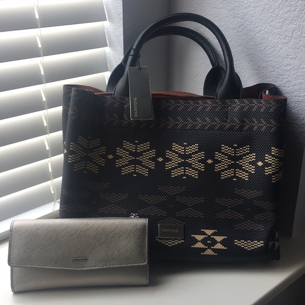 Purse and wallet set